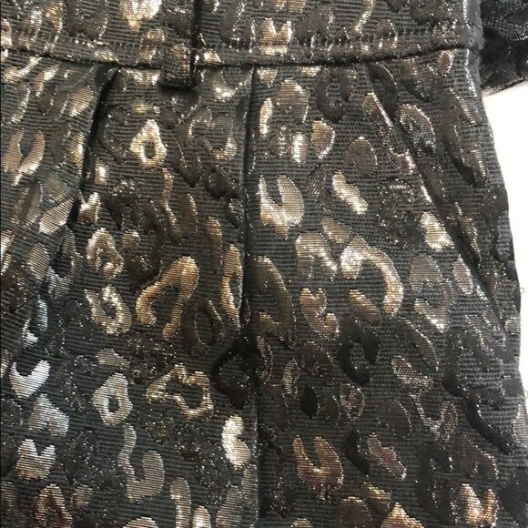 ARMANI exchange metallic animal print shorts sz 4 - Picture 14 of 14